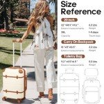 Mosslly Expandable 3-Piece Luggage Set with Backpack