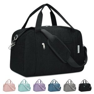 Narwey 18" Underseat Travel Carry-On Bag (Black)