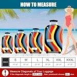 Takytao TSA-Approved Luggage Suitcase Cover 20-22