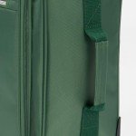 3-Piece Green Soft Shell Luggage Set