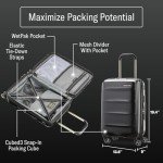 Samsonite Octiv 22-Inch Lightweight Carry-On Luggage