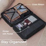 Romswi 5-Piece Lightweight Hardshell Luggage Set