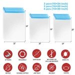 10 Pack Space Saver Compression Travel Bags
