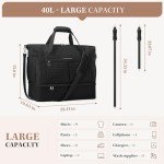 Women's 40L Waterproof Travel Duffel Bag