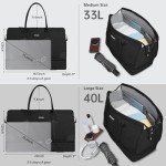 ETRONIK Women's Large Weekend Duffle Bag Set