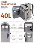 Flight Approved Expandable Carry-On Backpack with Cubes