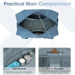 Narwey 18" Underseat Carry-On Travel Duffel Bag
