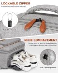 Flight Approved Expandable Carry-On Backpack with Cubes
