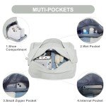 Lightweight Women's Gym Tote with Shoe Compartment