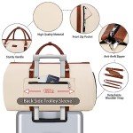 TIBES 2-in-1 Travel Clothing & Toiletry Bag