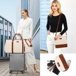 TIBES 2-in-1 Travel Clothing & Toiletry Bag