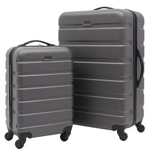 Travelers Club Harper 22-Inch Charcoal Carry-On