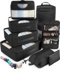 Veken 8-Piece Packing Cubes Set for Travel