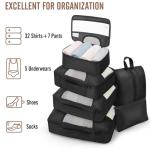 Veken 8-Piece Packing Cubes Set for Travel