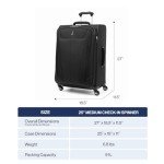 Travelpro Maxlite 5 Expandable 25-Inch Luggage - Slate Green