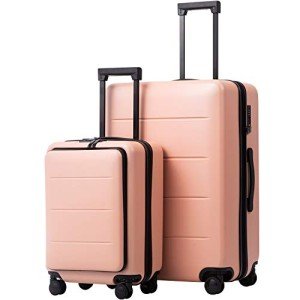 Sakura Pink 2-Piece Spinner Luggage Set