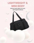 BAGSMART Foldable Women’s Travel Duffle Bag