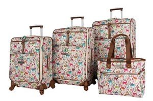 Lily Bloom 4 Piece Women's Luggage Set – Giraffe Park