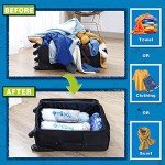 HIBAG 12 Travel Compression Bags for Easy Packing