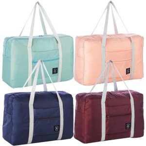 4-Pack Foldable Travel Duffel Bags for All Use