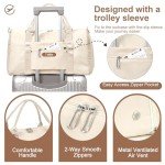 FIORETTO Women's Gym Duffle Bag with Shoe Pocket
