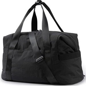 BAGSMART Women’s Travel Duffel Bag with Trolley Sleeve