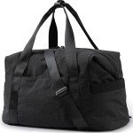 BAGSMART Women’s Travel Duffel Bag with Trolley Sleeve