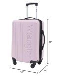 Lilac Wrangler 20" Carry-On Luggage Set