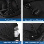 BAGSMART Women’s Travel Duffel Bag with Trolley Sleeve