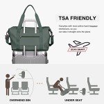 Waterproof Green Duffel Bag for Travel & Gym