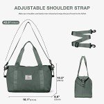 Waterproof Green Duffel Bag for Travel & Gym
