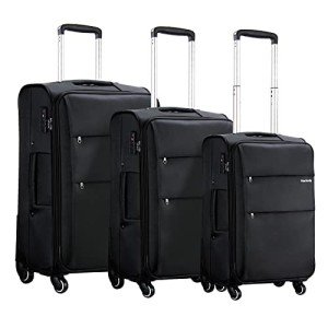 Hanke 3-Piece Expandable Spinner Luggage Set