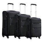 Hanke 3-Piece Expandable Spinner Luggage Set