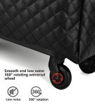 Feilario 20" Leather Underseat Travel Duffel Bag