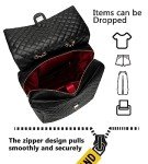 Feilario 20" Leather Underseat Travel Duffel Bag