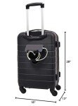 Wrangler Smart Luggage Set with USB Port