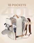 LOVEVOOK 40L Travel Backpack with Packing Cubes