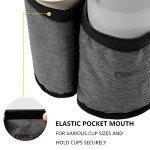 Riemot Cup Holder for Travel Luggage - Grey
