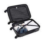 Wrangler Astral 20-Inch Dark Shadow Carry-On Luggage
