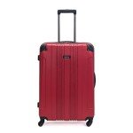 Scarlet Red 28-Inch Lightweight Hardshell Spinner Luggage