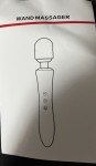 Cordless Handheld Massager Vibrating Wand 8 Speed Wireless 20 Frequency’s White