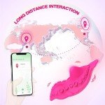 Vibrating Women Panties Massager Wireless APP Remote Control Waterproof