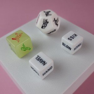 Adult Dice Sex Game 4 pc Sex Positions Dice Erotic Foreplay Love Couples Toy UK