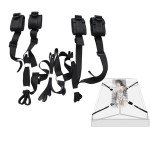 Under Mattress Bondage Restraints BDSM Bed Straps Wrist Ankle Mattress Sex Toy