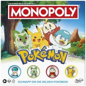 Monopoly Pokémon Edition Board Game - German Version