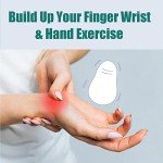Ultra Soft Vibrating Massage Squeeze Ball for Hand Exerciers and Wrist Fidget Relaxtion(Blue)