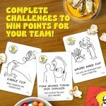 Chicken vs Hotdog: The Ultimate Challenge Party Game for Flipping-Fun Families, Fun Board Game for Game Nights