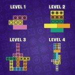 Blockwork by Uzzle Games - Fast-Paced Family Board Games - Multiple Difficulty Levels - Enjoyable and Challenging Puzzle Games – 2 to 4 Players – A Complete Family Night Fun Package - For Ages 4+