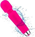 Handheld Massager Vibrator 3 colors Rechargeable 20 Speed Wand Vibrating Massage