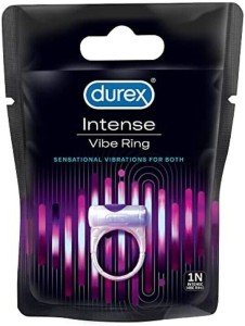 Durex Intense Vibrations Cock Ring Vibrating Stimulation for Him Sex Toy